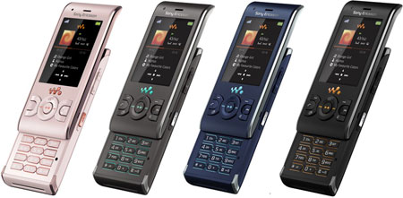 Sony Ericsson W595:  