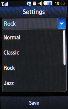 ����� ���������� �������� Samsung M7600