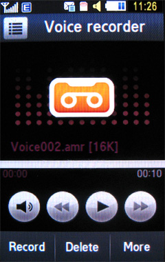 ����� ���������� �������� Samsung M7600