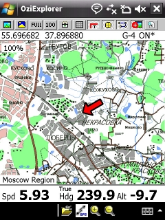 ����� ������������� GSmart MW720