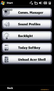 Обзор коммуникатора Acer F900: тонкий Windows Mobile с большим экраном