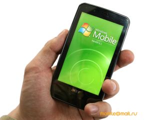 Обзор коммуникатора Acer F900: тонкий Windows Mobile с большим экраном