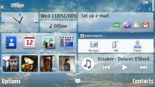   Nokia N97.    Symbian