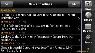   Nokia N97.    Symbian