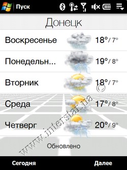 ����� HTC  Touch Diamond. ������.