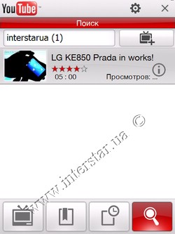 ����� HTC  Touch Diamond. YouTube.