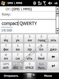 ����� HTC  Touch Diamond. ������ �����.