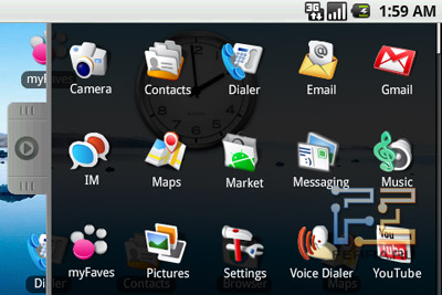 HTC G1.   Google Android