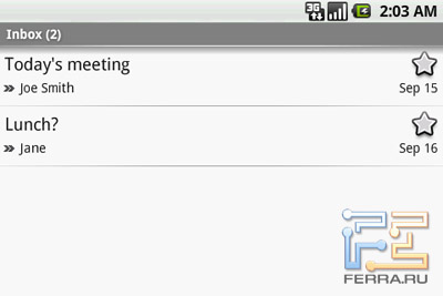 HTC G1.   Google Android