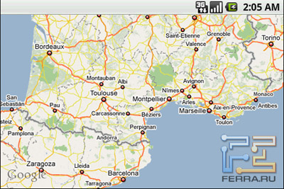 HTC G1.   Google Android