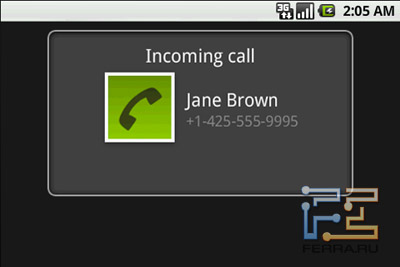 HTC G1.   Google Android