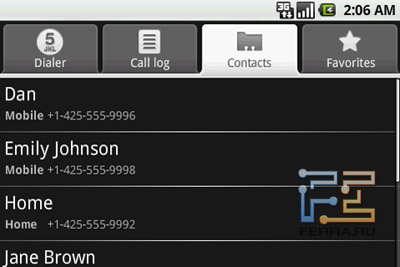 HTC G1.   Google Android