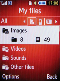 Samsung S7220 B Ultra:  