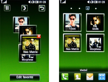 LG KM900 Arena:   S-