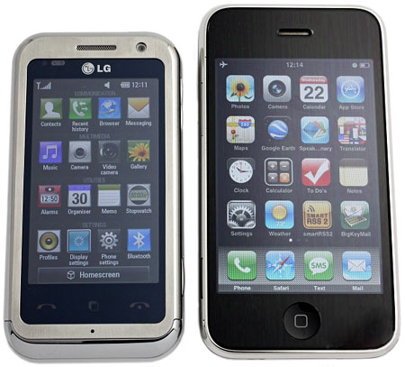 LG KM900 Arena:   S-