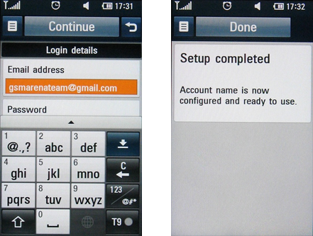 LG KM900 Arena:   S-