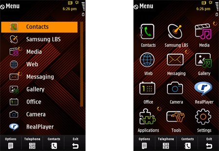 Samsung i8910 Omnia HD:   HD-