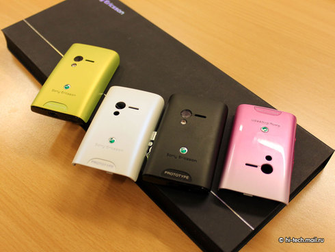 Sony Ericsson Xperia X10 mini: ��������� �����