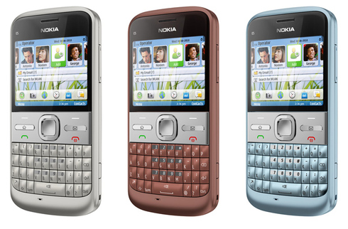 Nokia E5:    Eseries