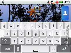 Motorola Flipout (MB511):   Android