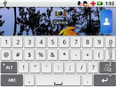 Motorola Flipout (MB511):   Android