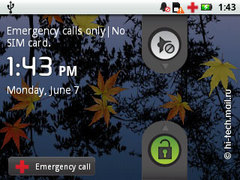 Motorola Flipout (MB511):   Android