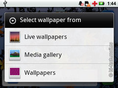 Motorola Flipout (MB511):   Android