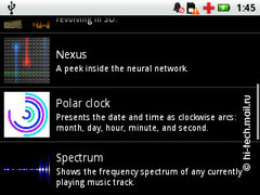 Motorola Flipout (MB511):   Android