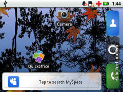 Motorola Flipout (MB511):   Android