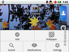 Motorola Flipout (MB511):   Android