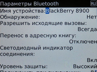  BlackBerry Curve 8900