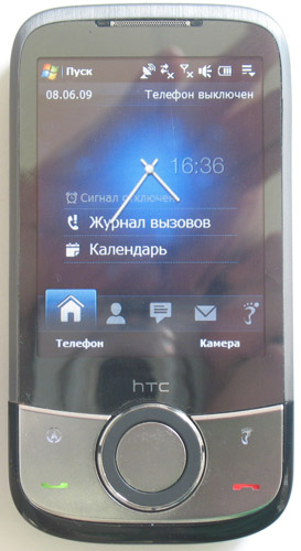 ����� ������������� HTC Touch Cruise 09