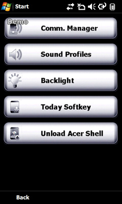 ����� ������������� Acer F900