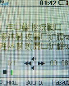 ����� ���������� �������� Sony Ericsson T303 � �����-������ 