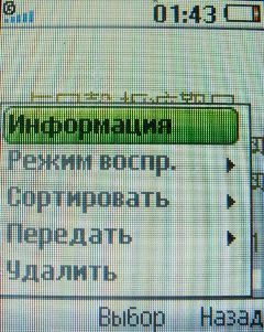 ����� ���������� �������� Sony Ericsson T303 � �����-������ 