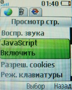 ����� ���������� �������� Sony Ericsson T303 � �����-������ 