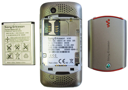    Sony Ericsson W395