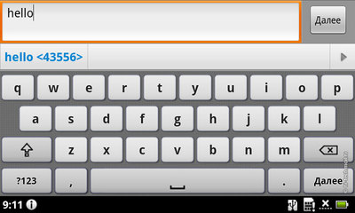  Acer Stream.    Android 