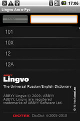   LG Optimus:   Android