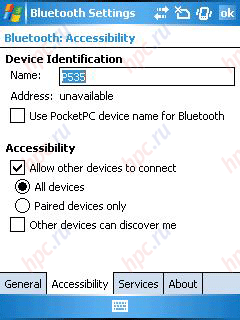 Asus P535: Bluetooth-