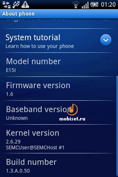 Sony Ericsson XPERIA X8