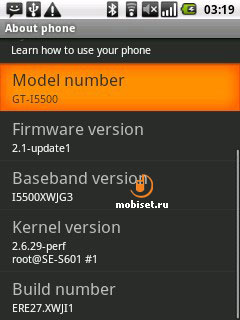 Samsung i5500 Galaxy 550