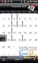  Google Calendar   HTC  Desire Z