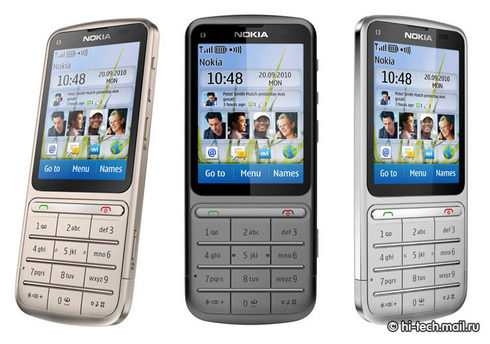  Nokia C3-01:  Nokia  