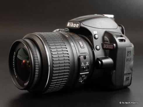   Nikon D3100:   