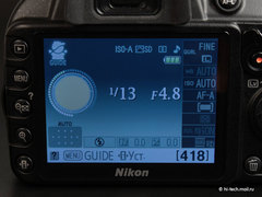   Nikon D3100:   