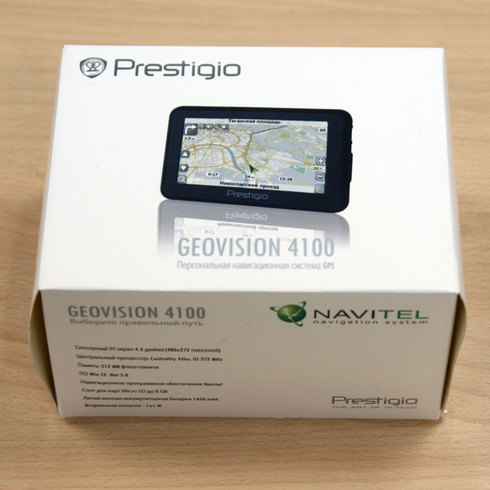 GPS- Prestigio GeoVision 4100