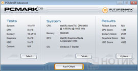  Acer Aspire One HAPPY-2DQuu :  Futuremark PCMark 05