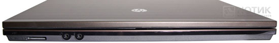Ноутбук HP ProBook 4525s : передняя грань Ноутбук HP ProBook 4525s : передняя грань
