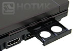 Ноутбук HP ProBook 4525s : слот для ExpressCard на левой грани Ноутбук HP ProBook 4525s : слот для ExpressCard на левой грани
